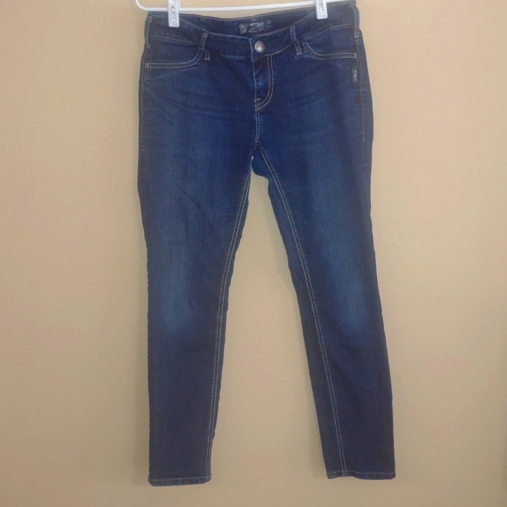 Silver Suki Jeggings Size 30 - Picture 7 of 10